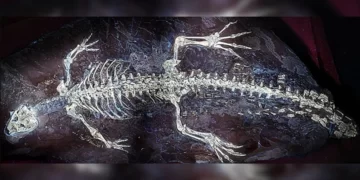 İspanya’da bulunan 125 milyon yıllık Montsecosuchus timsah fosili