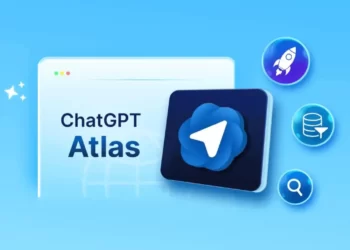 ChatGPT Atlas tarayıcısının kapanmasını ve yeni ChatGPT masaüstü deneyimini temsil eden bilgisayar ekranı