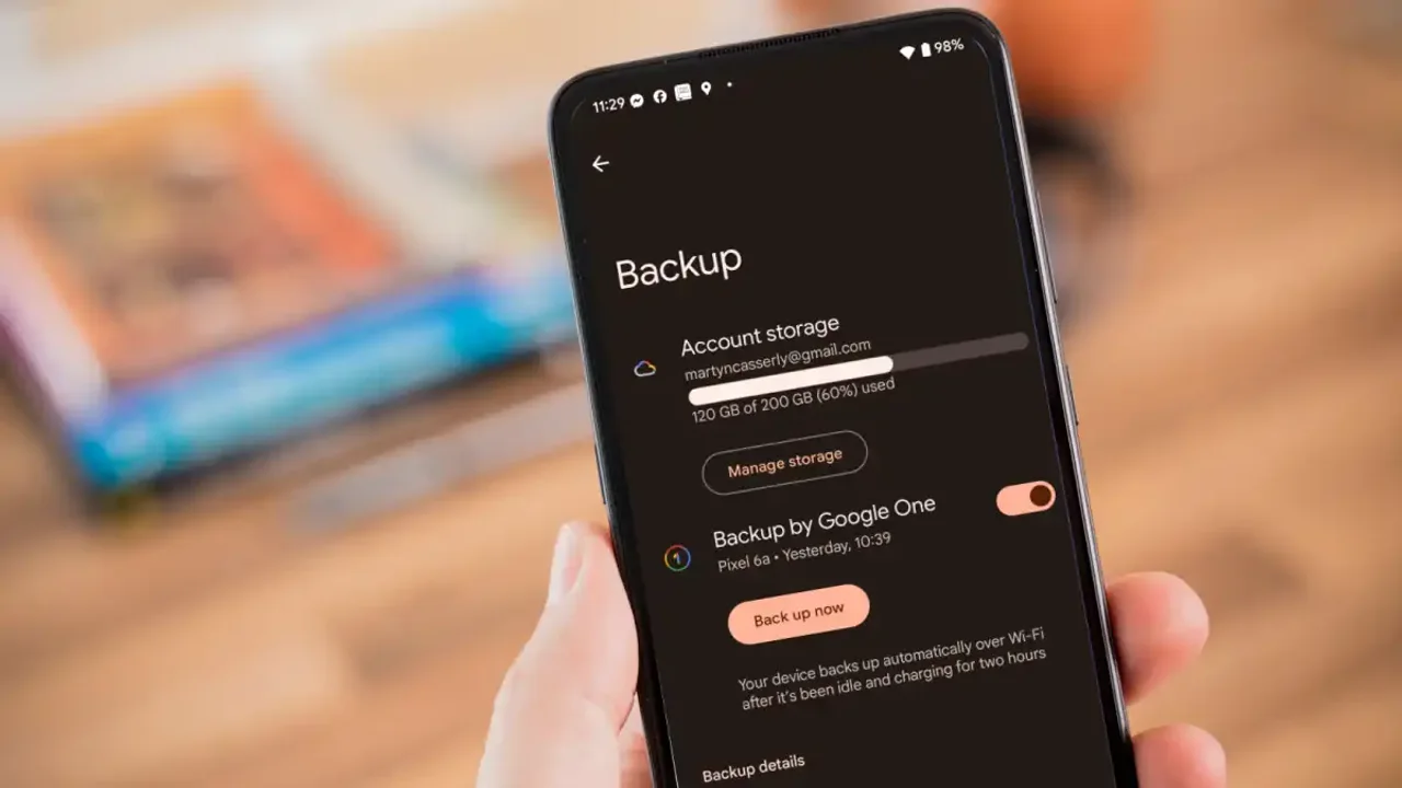 Android yedekleme verilerinin Google Hesabı depolama alanına dahil edilmesi