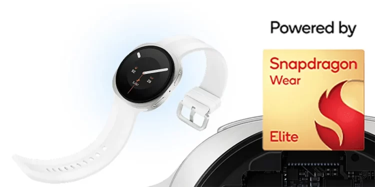 Snapdragon Wear Elite işlemcili Samsung Galaxy Watch 9 tanıtım görseli