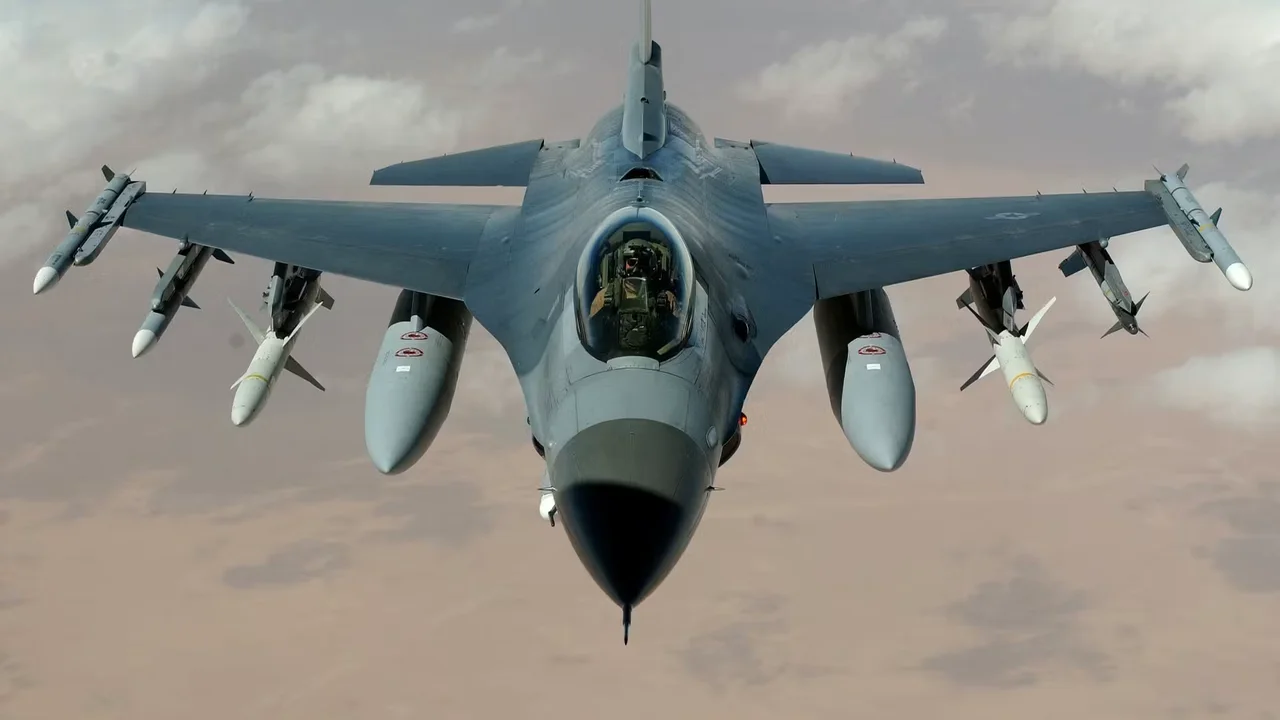 VENOM sistemiyle yapay zekâ kontrolünde uçurulan F-16 savaş uçağı