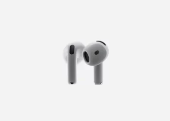 AirPods 5 kablosuz kulaklıklarını gösteren temsili görsel