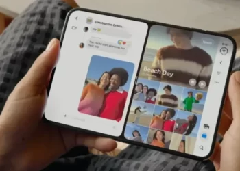 Apple logosunun yer aldığı resmi kurumsal görsel
