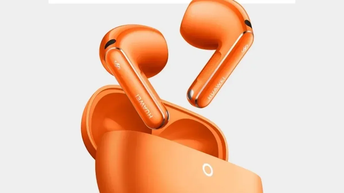 Huawei FreeBuds 7 kablosuz kulaklığı temsil eden koyu arka planlı ürün görseli
