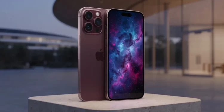 Apple tarafından tanıtılan iPhone 18 Pro Max’in resmi ürün görseli