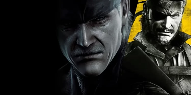 Metal Gear Solid serisinden esinlenen temsili gizlilik ve askeri teknoloji temalı kapak görseli