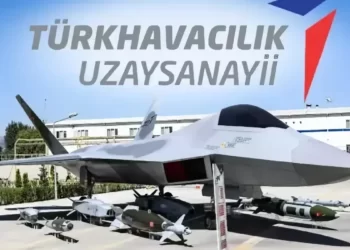 Havacılık ve savunma alanındaki araştırma geliştirme faaliyetlerini temsil eden illüstratif görsel