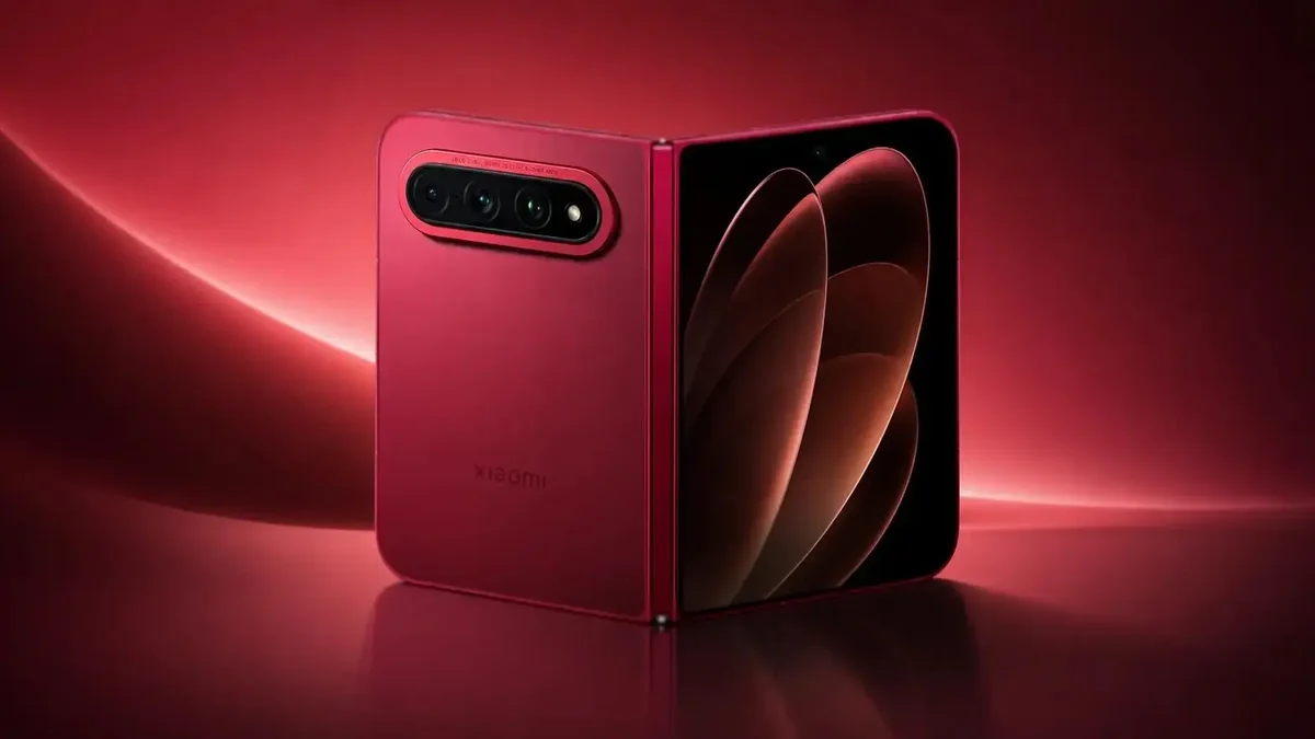 LPDDR6 bellek teknolojisiyle duyurulan Xiaomi 18 Fold’un resmi ürün görseli