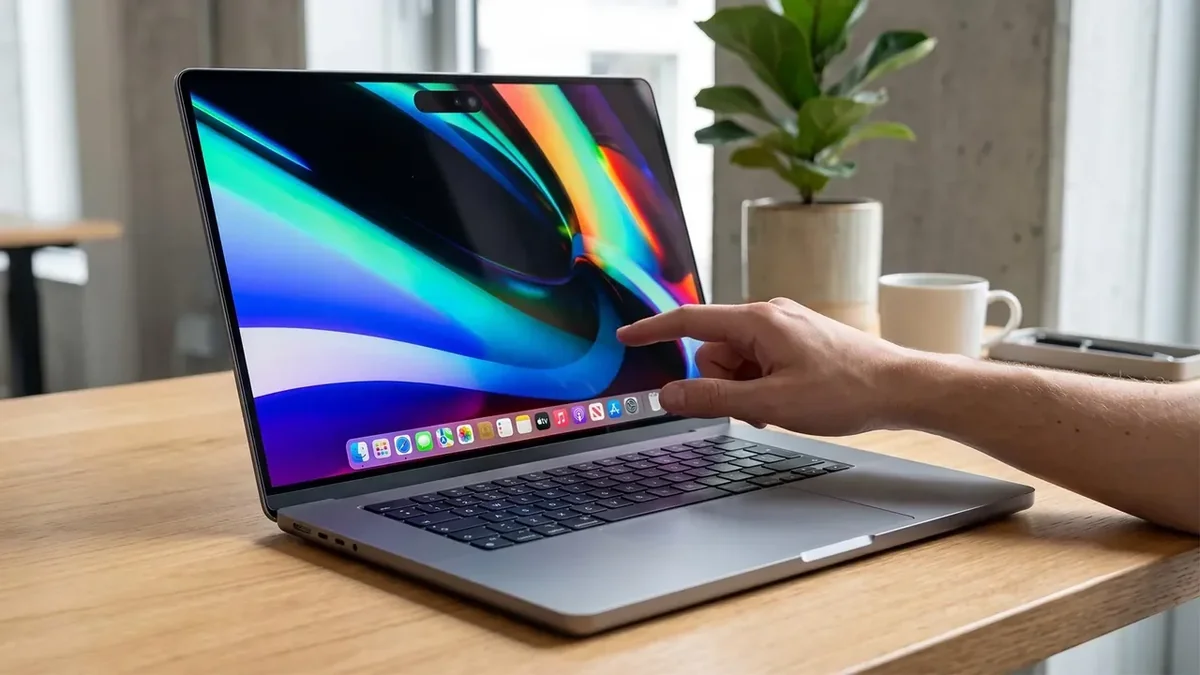 Apple MacBook Pro’nun resmi ürün görseli